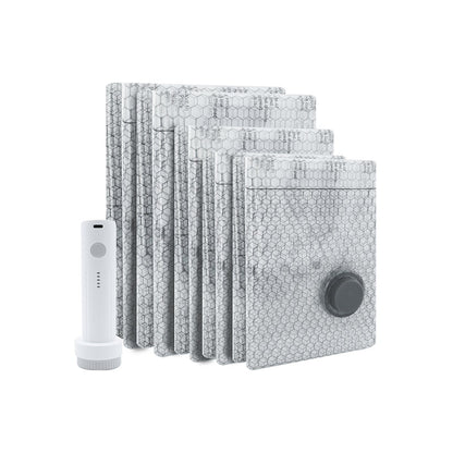 🏆⚡ 50K+ SOLD! Cordless Travel Vacuum Storage Compression Bag